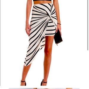 Stripped skirt NWT Charlotte Russe